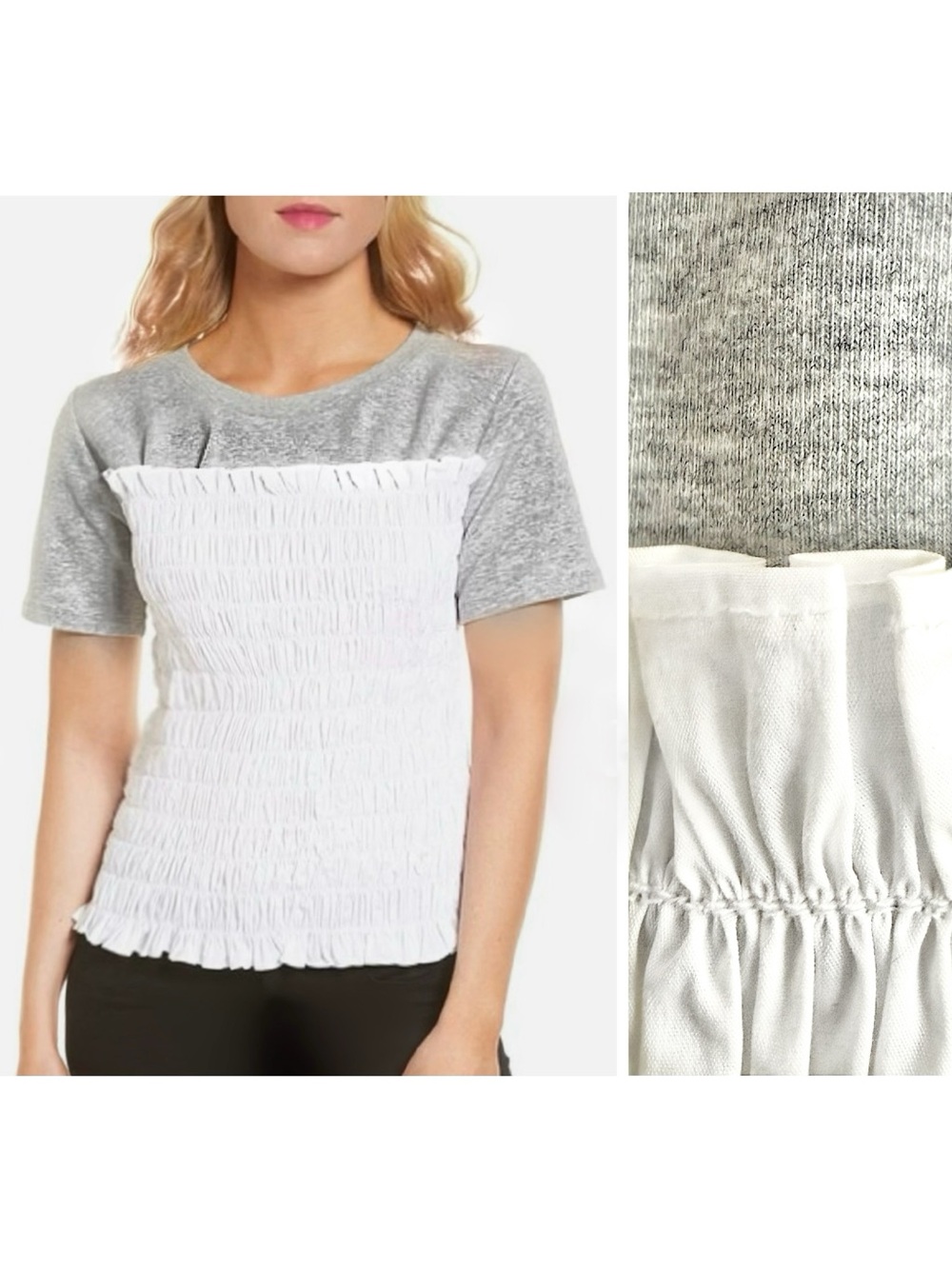 Chelsea28 Gathered Top